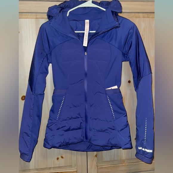 Blue lulu lemon zip up - Picture 5 of 6